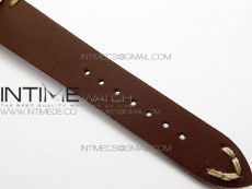 Vintage Seamaster 300 No Date SS B12 Black Dial On Brown Leather Strap A-2836 (Free Nylon Strap)
