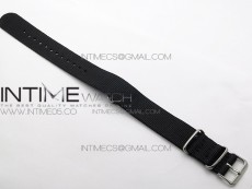 Vintage Seamaster 300 No Date SS B12 Black Dial On Brown Leather Strap A-2836 (Free Nylon Strap)