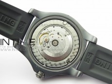 AVENGER Boutique Edition V17310 Ti DLC 1:1 Best Edition Yellow Dial on Rubber Strap A2824