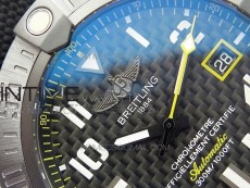 AVENGER Boutique Edition V17310 Ti DLC 1:1 Best Edition Black CF Dial on Nylon Strap A2824