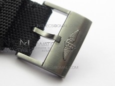AVENGER Boutique Edition V17310 Ti DLC 1:1 Best Edition Black CF Dial on Nylon Strap A2824