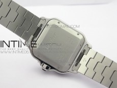Santos de Cartier 40mm 2018 RXW 1:1 Best Edition Blue Dial on SS SmartLinks Bracelet MIYOTA 9015