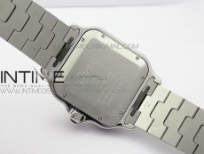Santos de Cartier 40mm 2018 SS/YG RXW 1:1 Best Edition White Dial on SS/YG SmartLinks Bracelet MIYOTA 9015
