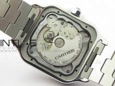 Santos de Cartier 40mm 2018 SS/YG RXW 1:1 Best Edition White Dial on SS/YG SmartLinks Bracelet MIYOTA 9015