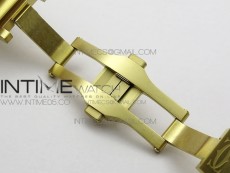 Santos de Cartier 40mm 2018 YG RXW 1:1 Best Edition White Dial on SmartLinks Bracelet MIYOTA 9015