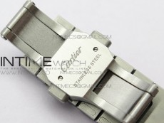Santos de Cartier 35mm 2018 SS/YG RXW 1:1 Best Edition White Dial on SS/YG SmartLinks Bracelet MIYOTA 9015