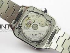 Santos de Cartier 35mm 2018 SS/YG RXW 1:1 Best Edition White Dial on SS/YG SmartLinks Bracelet MIYOTA 9015