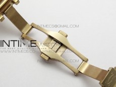 Santos de Cartier 35mm 2018 RG RXW 1:1 Best Edition White Dial on SmartLinks Bracelet MIYOTA 9015