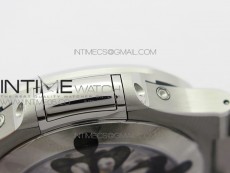 NAUTILUS 5726 SS GRF 1:1 BEST EDITION WHITE DIAL WORKING ANNUAL CALENDARON SS BRACELET A.324 V2