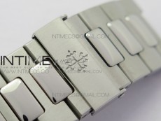 NAUTILUS 5726 SS GRF 1:1 BEST EDITION WHITE DIAL WORKING ANNUAL CALENDARON SS BRACELET A.324 V2