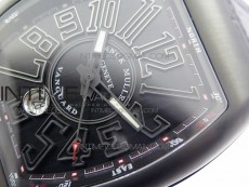 Vanguard V45 All Black DLC ZF 1:1 Best Edition Black Dial on Black Rubber Strap MIYOTA 9015