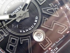 Vanguard V45 All Black DLC ZF 1:1 Best Edition Black Dial on Black Rubber Strap MIYOTA 9015