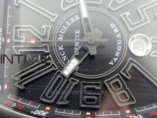 Vanguard V45 All Black DLC ZF 1:1 Best Edition Black Dial on Black Rubber Strap MIYOTA 9015