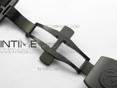 Vanguard V45 All Black DLC ZF 1:1 Best Edition Black Dial on Black Rubber Strap MIYOTA 9015