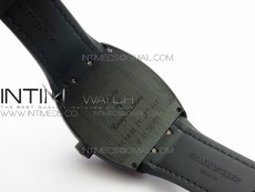 Vanguard V45 All Black DLC ZF 1:1 Best Edition Black Dial on Black Rubber Strap MIYOTA 9015