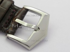 Classic 5077P-102 SS Case FLF Best Edition Real Enamel Dial 1 Brown Leather strap Cal.240