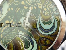 Classic 5077P-102 SS Case FLF Best Edition Real Enamel Dial 2 Brown Leather strap Cal.240