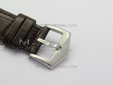 Classic 5077P-102 SS Case FLF Best Edition Real Enamel Dial 2 Brown Leather strap Cal.240