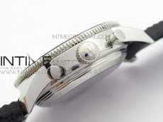 SuperOcean Black Ceramic Bezel B50 Best Edition Green Dial on Black Rubber Strap A7750