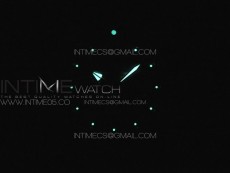 SuperOcean Black Ceramic Bezel B50 Best Edition Green Dial on Black Rubber Strap A7750