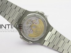 Nautilus Jumbo 5713 Super Replication PPF 1:1 Best Edition White Textured Dial on SS Bracelet PPF324