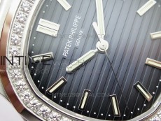 Nautilus Jumbo 5713 Super Replication PPF 1:1 Best Edition Blue Textured Dial on SS Bracelet PPF324
