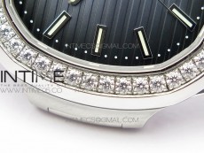 Nautilus Jumbo 5713 Super Replication PPF 1:1 Best Edition Blue Textured Dial on SS Bracelet PPF324