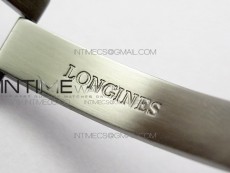 Conquest L3.840.4.56.6 Real Ceramic Bezel SS ZF 1:1 Best Edition Green dial On Green Rubber Strap A2824