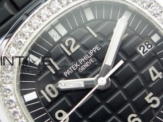 Aquanaut 5067A SS PPF 1:1 Best Edition Black Textured Dial on Black Rubber Strap AE23 (Free a box)