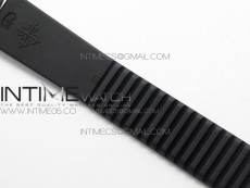 Aquanaut 5067A SS PPF 1:1 Best Edition Black Textured Dial on Black Rubber Strap AE23 (Free a box)