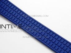 Aquanaut 5067A SS PPF 1:1 Best Edition Blue Textured Dial on Blue Rubber Strap AE23 (Free a box)
