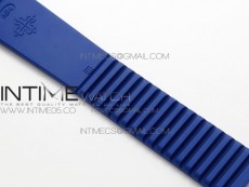 Aquanaut 5067A SS PPF 1:1 Best Edition Blue Textured Dial on Blue Rubber Strap AE23 (Free a box)