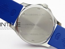 Aquanaut 5067A SS PPF 1:1 Best Edition Blue Textured Dial on Blue Rubber Strap AE23 (Free a box)