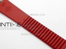 Aquanaut 5067A SS PPF 1:1 Best Edition Red Textured Dial on Red Rubber Strap AE23 (Free a box)