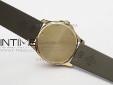 Aquanaut 5067A RG PPF 1:1 Best Edition Brown Textured Dial on Brown Rubber Strap AE23 (Free a box)