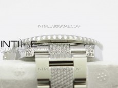GMT Master II 126710 Red/Blue T Crystal VRF Best Edition Black Dial On SS/Paved Crystal Bracelet  3186 CHS