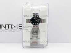 GMT Master II 126710 Red/Blue T Crystal VRF Best Edition Black Dial On SS/Paved Crystal Bracelet  3186 CHS
