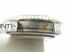 GMT Master II 126710 White/Black T CrystalVRF Best Edition Black Dial On SS/Paved CrystalBracelet  3186 CHS
