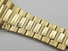 Nautilus 5711/1R T Crystal Bezel PPF V4 1:1 Best Edition Brown Textured Dial on RG Bracelet 324CS (Free box)