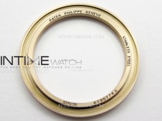 Nautilus 5711/1R T Crystal Bezel PPF V4 1:1 Best Edition Brown Textured Dial on RG Bracelet 324CS (Free box)