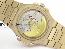 Nautilus 5711/1R T Crystal Bezel PPF V4 1:1 Best Edition Brown Textured Dial on RG Bracelet 324CS (Free box)