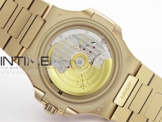 Nautilus 5711/1R T Crystal Bezel PPF V4 1:1 Best Edition Brown Textured Dial on RG Bracelet 324CS (Free box)