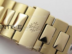Nautilus 5711/1R T Crystal Bezel PPF V4 1:1 Best Edition White Textured Dial on RG Bracelet 324CS (Free box)