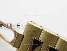 Nautilus 5711/1R T Crystal Bezel PPF V4 1:1 Best Edition White Textured Dial on RG Bracelet 324CS (Free box)