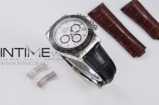 Genuine Alligator Leather Strap with Metal Insert for Rolex