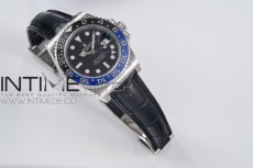 Genuine Alligator Leather Strap with Metal Insert for Rolex