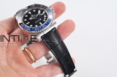Genuine Alligator Leather Strap with Metal Insert for Rolex
