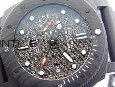 PAM1039 Carbotech VSF Best Edition Dark Grey Sail Dial on Rubber Strap P.9010 Clone (Free White Rubber Strap)