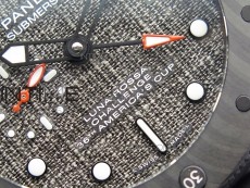 PAM1039 Carbotech VSF Best Edition Dark Grey Sail Dial on Rubber Strap P.9010 Clone (Free White Rubber Strap)