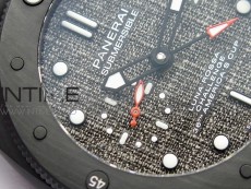 PAM1039 Carbotech VSF Best Edition Dark Grey Sail Dial on Rubber Strap P.9010 Clone (Free White Rubber Strap)